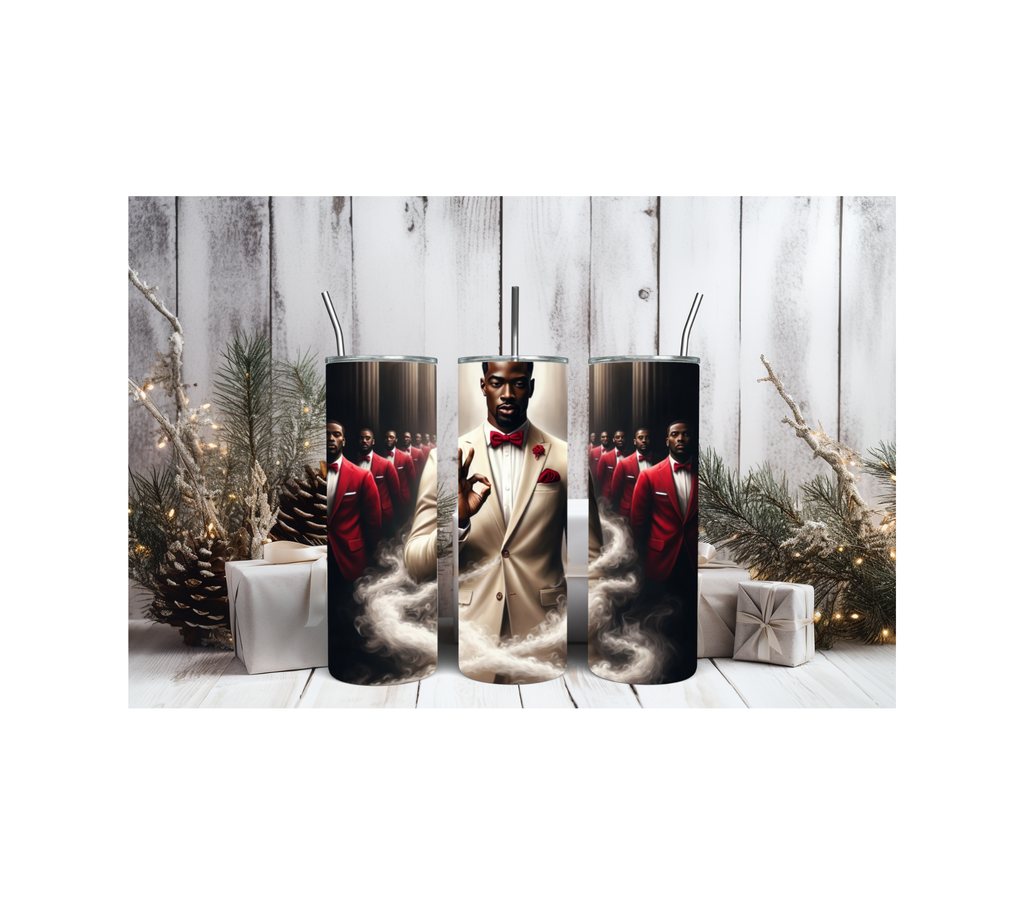 Crowned Crimson Tumbler